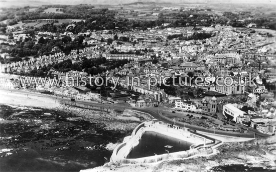 An Air View of Penzance. c.1930's
